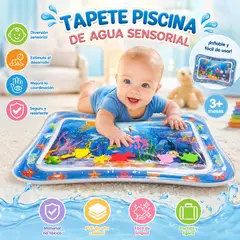 GENERICO - Tapete Piscina sensorial para bebé