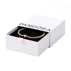 SUGABOO JOYERIA - PULSERA PANDORA ORIGINAL TENIS ORO ROSA