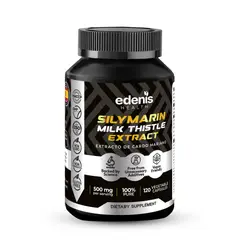 EDENIS HEALTH - Silimarina Extracto de Cardo Mariano 120 Cápsulas