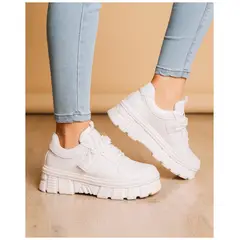 NEBULA - Zapatillas Urbanas Mujer Oslo - Blanco