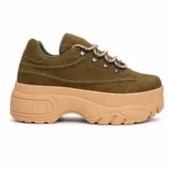 NEBULA - Zapatillas Urbanas Mujer Alcala - Verde Oscuro