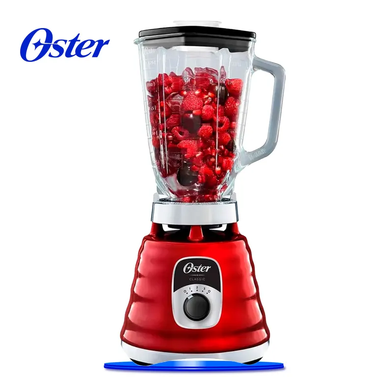 Licuadora 3 Velocidades 1.25L Roja
