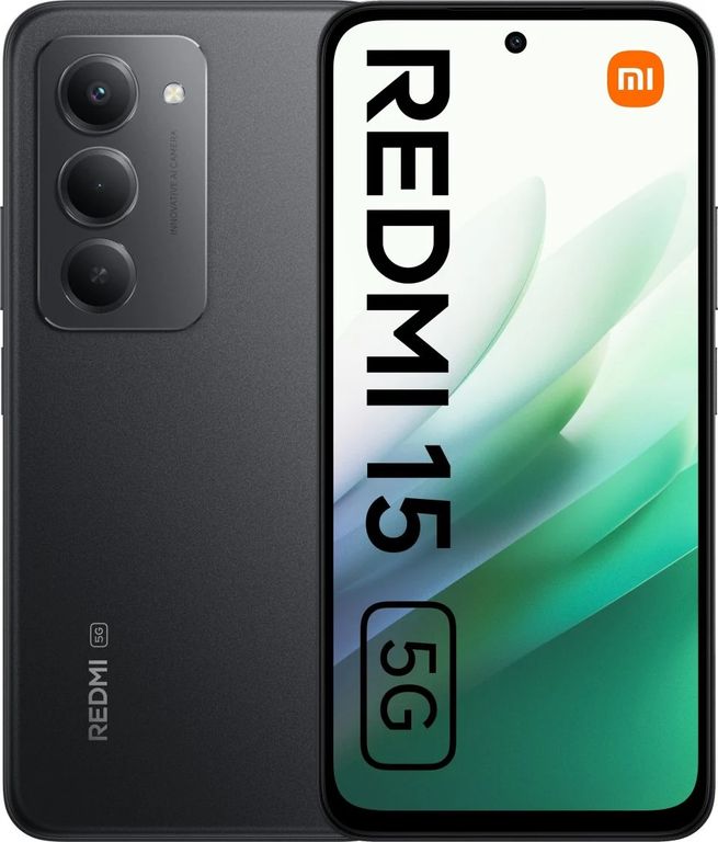 REDMI 15 5G 8GB 256GB LIBRE - COLOR NEGRO