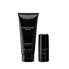 Yanbal - Set x2 Temptation black Shower gel y Desodorante