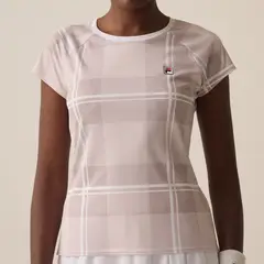 Fila - Polo Mujer Regular Graphic Player F-box - Blanco v1