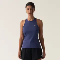 Fila - Polo Mujer Tennis Basic Azul v1