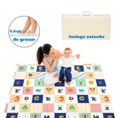 KIDS - Alfombra Plegable y Reversible para Bebés D5 de 200 x180