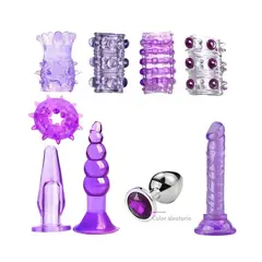 GENERICO - Set Anal Estimulante Juguete Erótico 10 Piezas