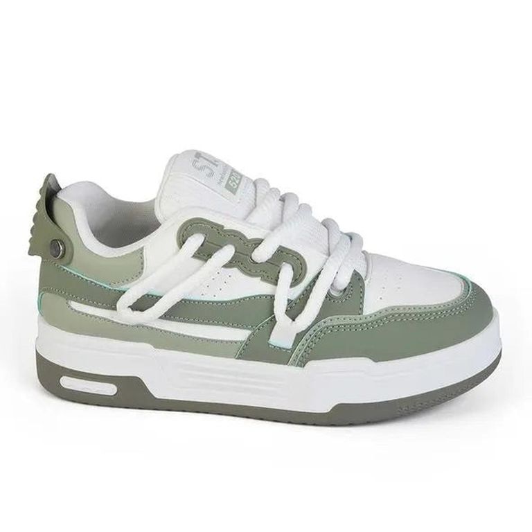 ZAPATILLA MUJER CASUAL GRIS 7984