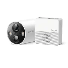 TP LINK - Tapo C420S1 Smart Wire-Free Security Camera System, 1-Camera System