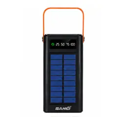 GENERICO - Cargador Portátil Solar 80000mAh 65W Pantalla Digital Power Bank
