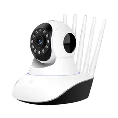 GENERICO - Cámara WiFi Full HD Vigilancia Interior Audio Detección de Movimiento Visión Nocturna