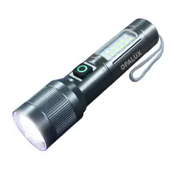 OPALUX - Linterna con lampara LED recargable 5w