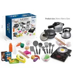 PEQUEÑAS TRAVESURAS - Set Accesorios de Cocina para Niños +40 pcs