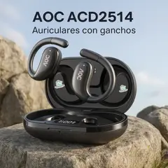 AOC - AUDIFONO ACD2514 NEGRO