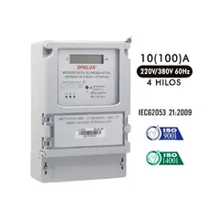 OPALUX - Medidor de Energía Trifásico Digital 220V380V OP-M3D100