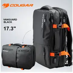 COUGAR - MOCHILA 17.3 VANGUARD GAMING BLACK