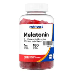 Nutricost - Gomitas de Melatonina 1 MG - 180 Gomitas