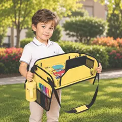 CARJOLLITY - Bandeja Auto Niños Pintar Leer Porta Tablet Premium