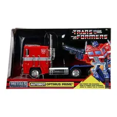 JADA TOYS - Transformers - Vehiculo a escala de 124 Die-cast Hollywood Rides - G1 Autobot Optimus Prime RD -