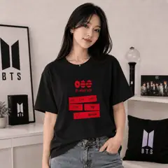 GENERICO - POLO BTS PARA ARMYS - PARA FANS DE BT21