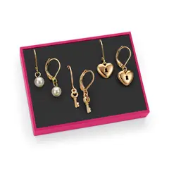 Cyzone - Estuche de aretes x3 Locked In Love -