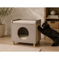 GENERICO - Cama casa para gatos Daba Daba