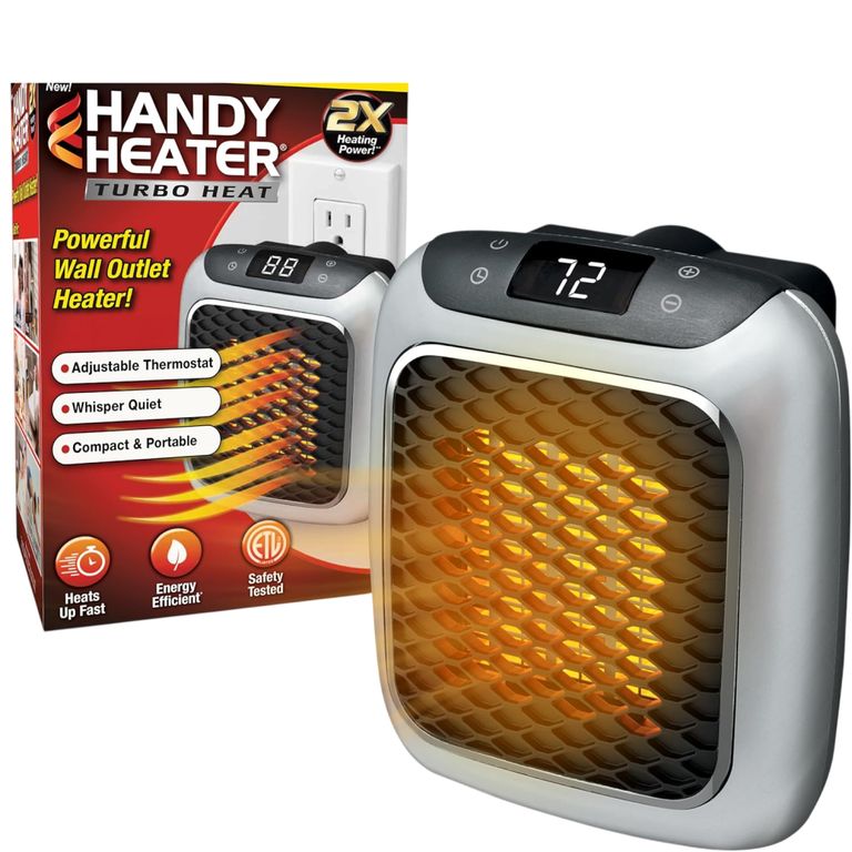 Calefactor Calentador Enchufable Potente 800w