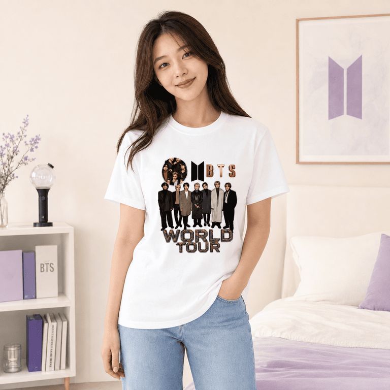 POLO BTS PARA ARMYS - PARA FANS DE BT21