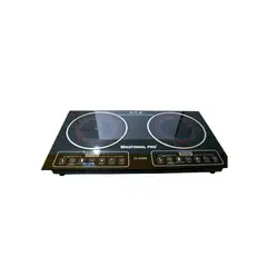 NATIONAL - Cocina de Inducción de Dos Hornillas Táctil Tecnología Alemán PRO