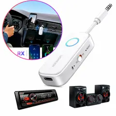 UGREEN - Transmisor Audio CM872 Receptor Bluetooth Jack 3.5mm