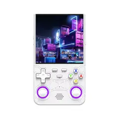 GENERICO - Mini Consola Retro R36 Ultra Blanco 64GB + Estuche Negro