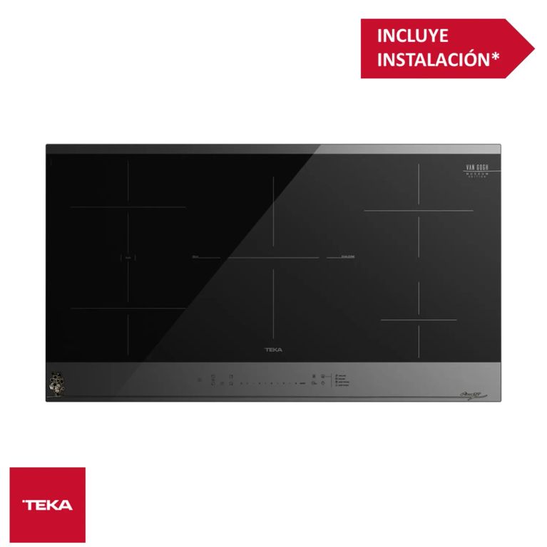 Cocina Empotrable Inducción 90cm 5 Hornillas Van Gogh IBF 95 FST VG