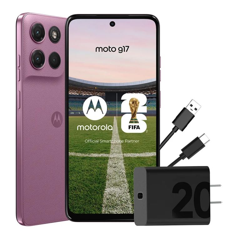 Moto G17 4RAM 128GB Rosa