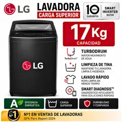 LG - Lavadora de 17 kg WT17OBVTB