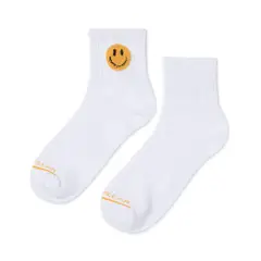 Caterpillar - Medias Mujer Shorty Crew Blanco