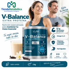 VLAB ESSENTIALS - V-BALANCE EXTRA PROTEÍNA 1 KG – PROTEÍNA Y NUTRICIÓN ESPECIALIZADA