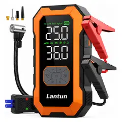 OEM - Compresor de Aire Portátil 150 PSI con Arrancador de Batería 1500A Power Bank 10000mAh
