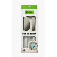 FACUSA - ESPATULA Y CUCHILLO PARA TORTA 2 PIEZAS