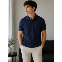 SPEYN - POLO ALGODON PIMA HOMBRE AZUL NOCHE