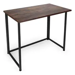ANYHOGAR - Folding Computer Desk For Small Spaces, Simple Space-saving
