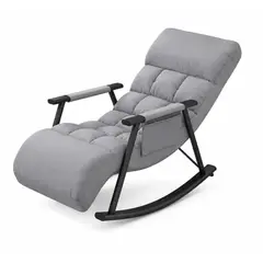GENERICO - Silla Mecedora Reclinable Acolchada Extra Comodidad Dormitorio Hogar D654-2