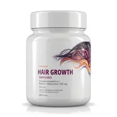 OEM - Hair Growth Gummies Carmesí - 60 Gomitas Sabor Uva