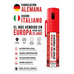BOTEXPHARMA - Gas Pimienta mod Legitima Defensa color Peru ( Italia -Alemania)