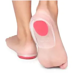 OEM - Talonera de Silicona para Espolón Calcáneo y Fascitis Plantar - 1 Par