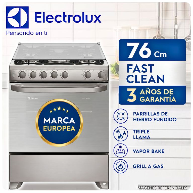 Cocina 5 Hornillas Inox FE5LMR