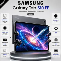 SAMSUNG - Tablet Galaxy Tab S10 FE 10.9 pulg. WUXGA 128GB 8GB RAM - GRAY