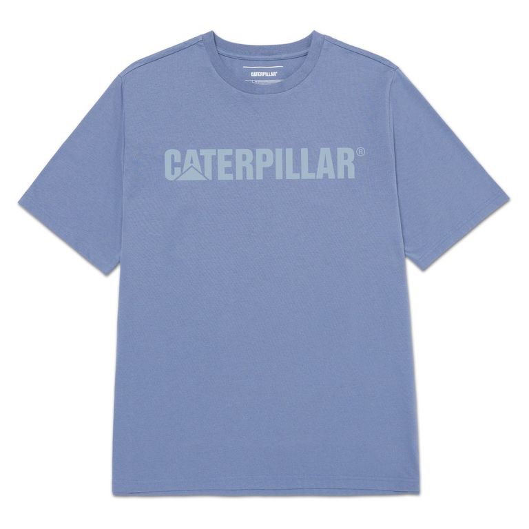 Polo Hombre Logo Azul