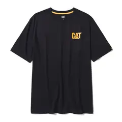 Caterpillar - Polo Hombre Graphic Negro