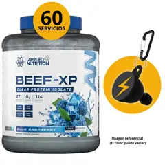 Applied Nutrition - BEEF-XP 1.8KG BEEF PROTEIN SABOR BLUE RASPBERRY CON PORTASUPLES